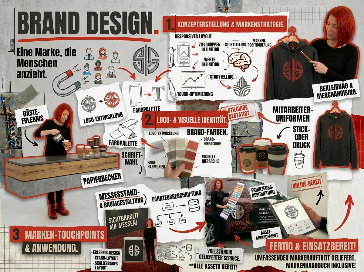 Moodboard Markenentwicklung