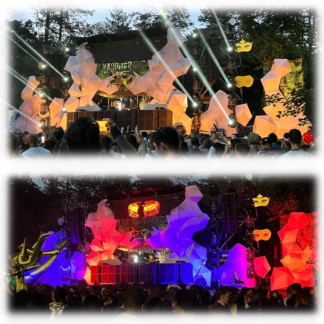 Bühnenbilder – Polygon-Design